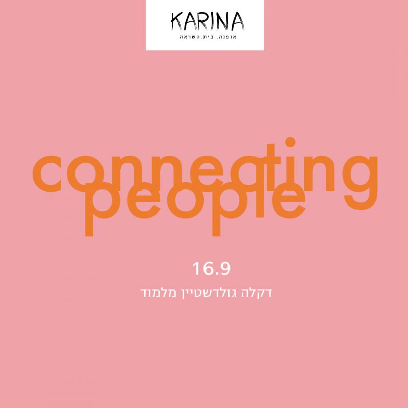 CONNECTING PEOPLE
