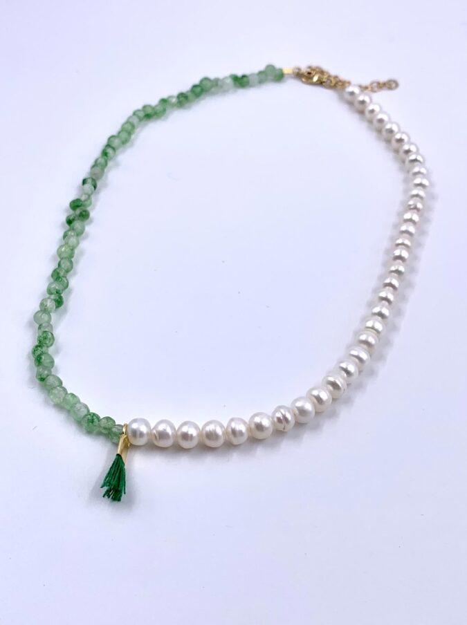 שרשרת JADE ירוקה